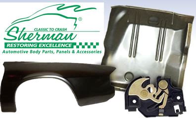 sherman sheet metal replacement parts|sherman auto parts body panels.